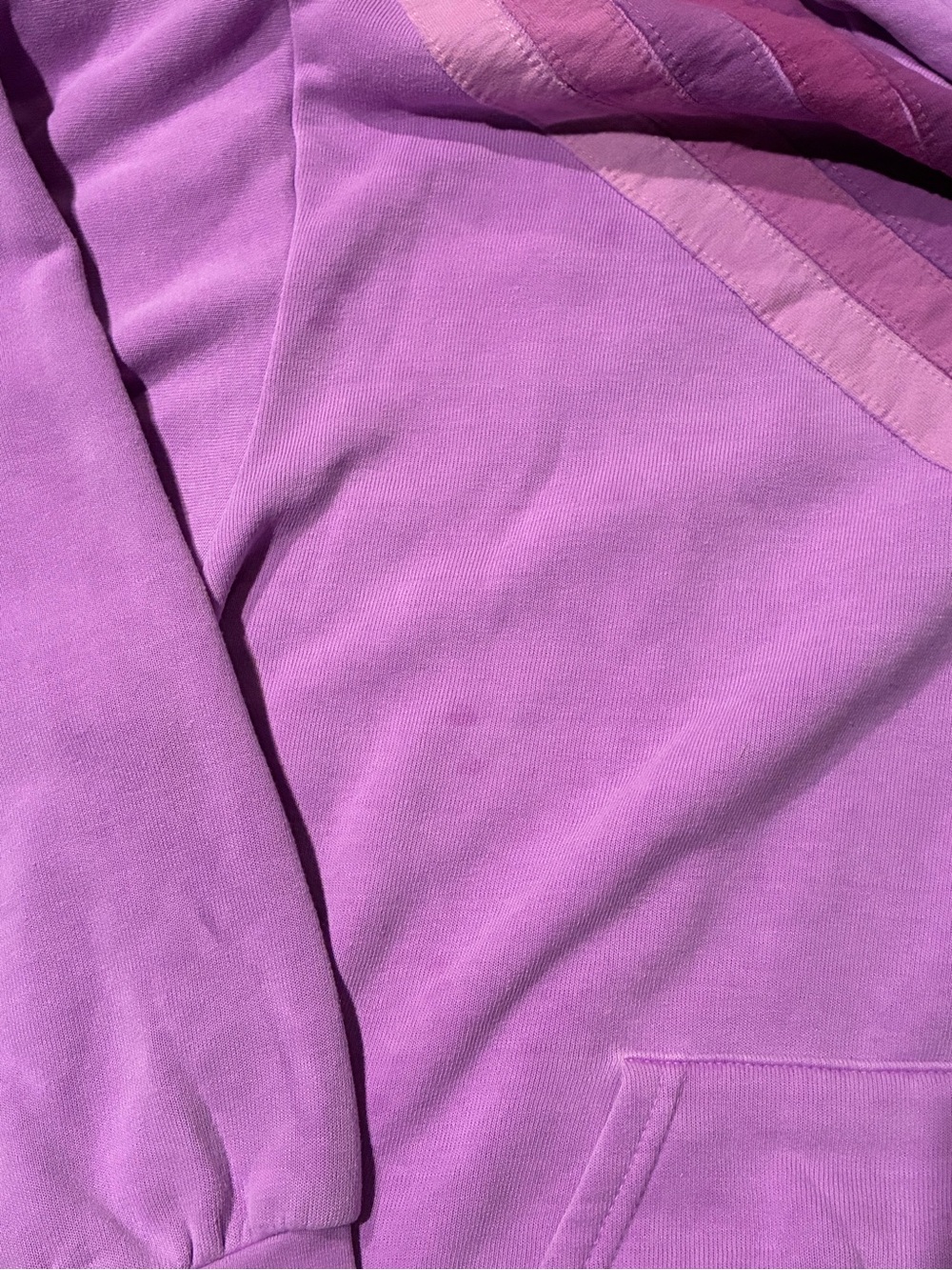 Aviator Nation 5 Stripe Cross Stripe Purple Hoodie Size Large - Picture 6 of 9